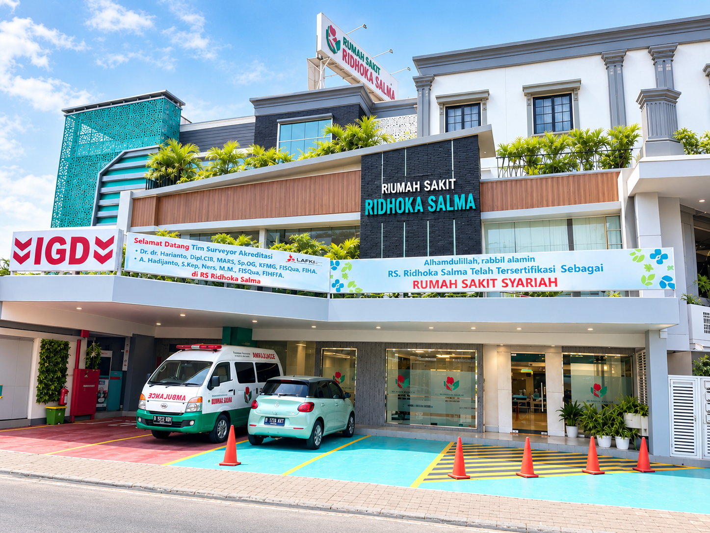 Gedung Utama RS Ridhoka Salma