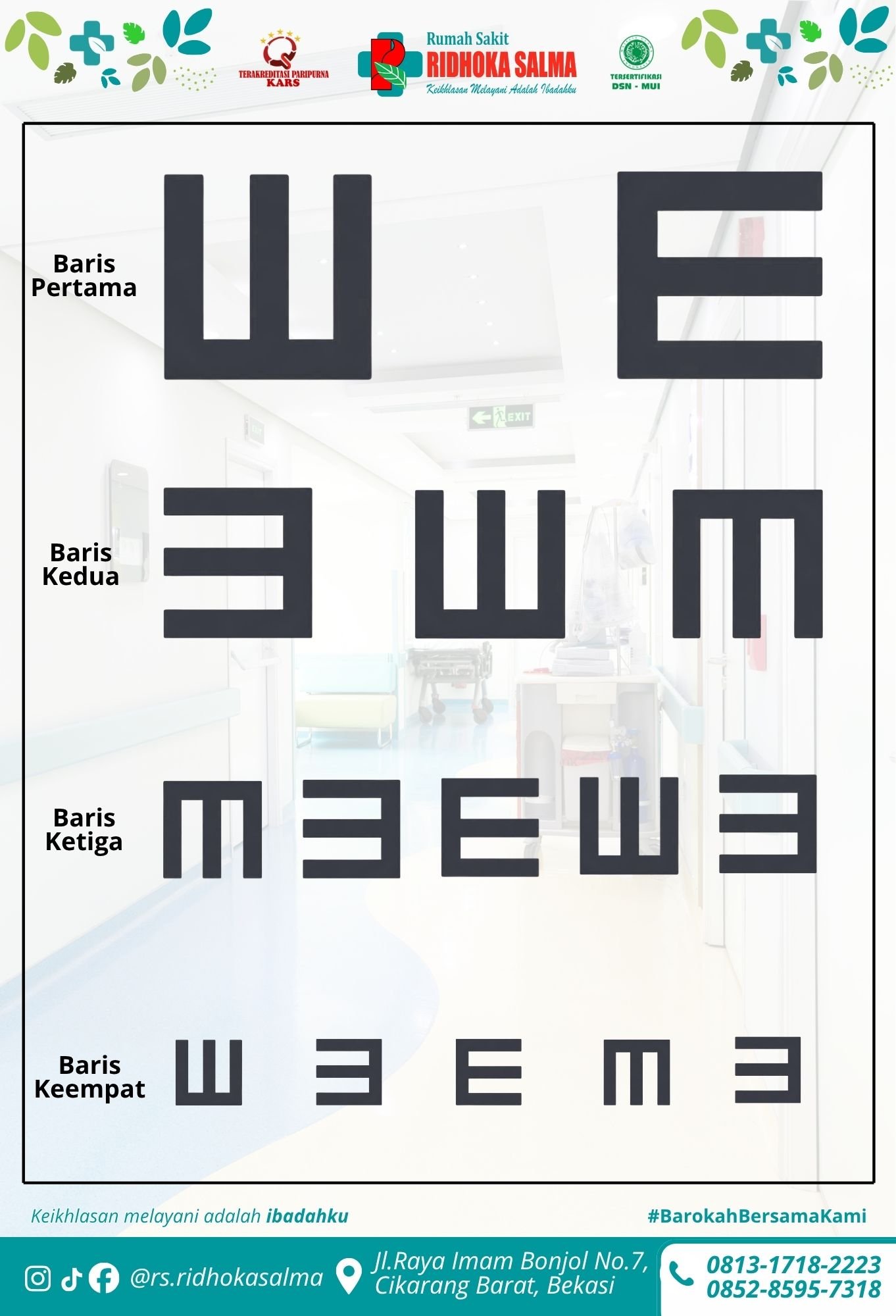 Poster Tes Mata