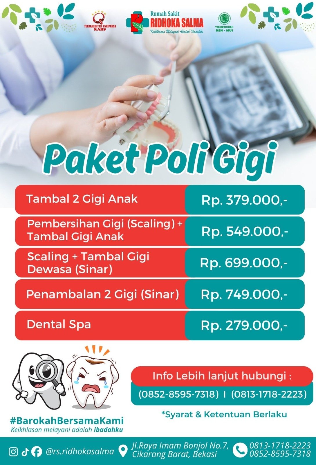 Paket Perawatan & Scaling Gigi