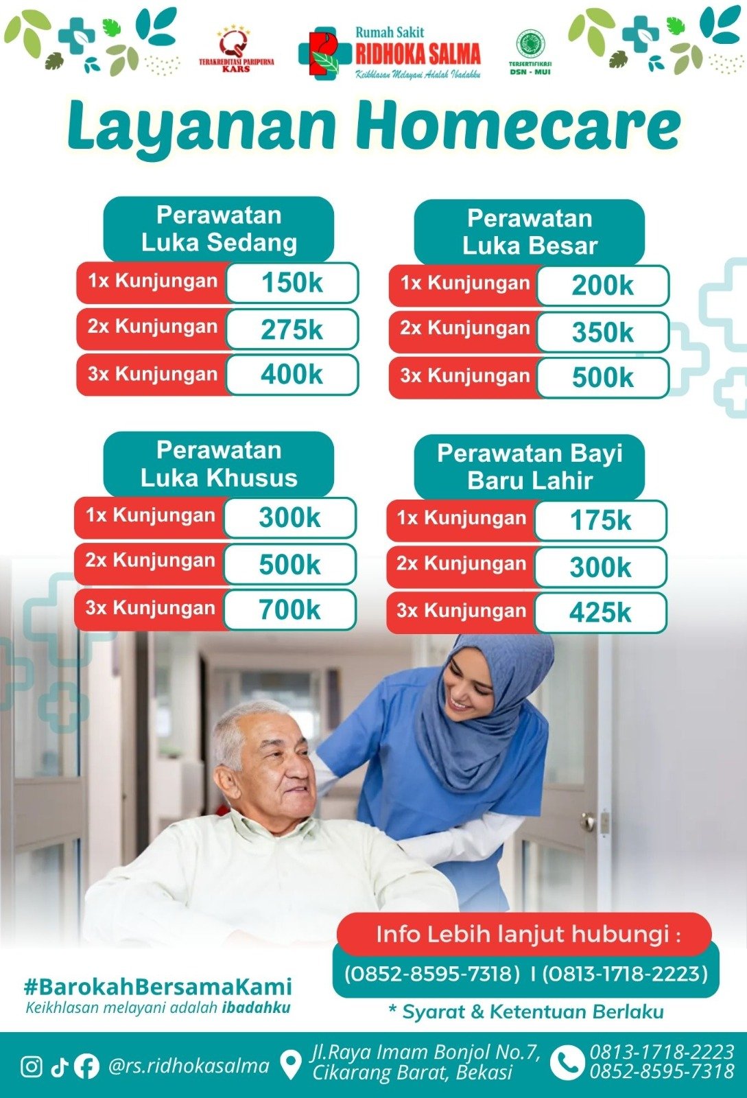 Paket Layanan Homecare Medis