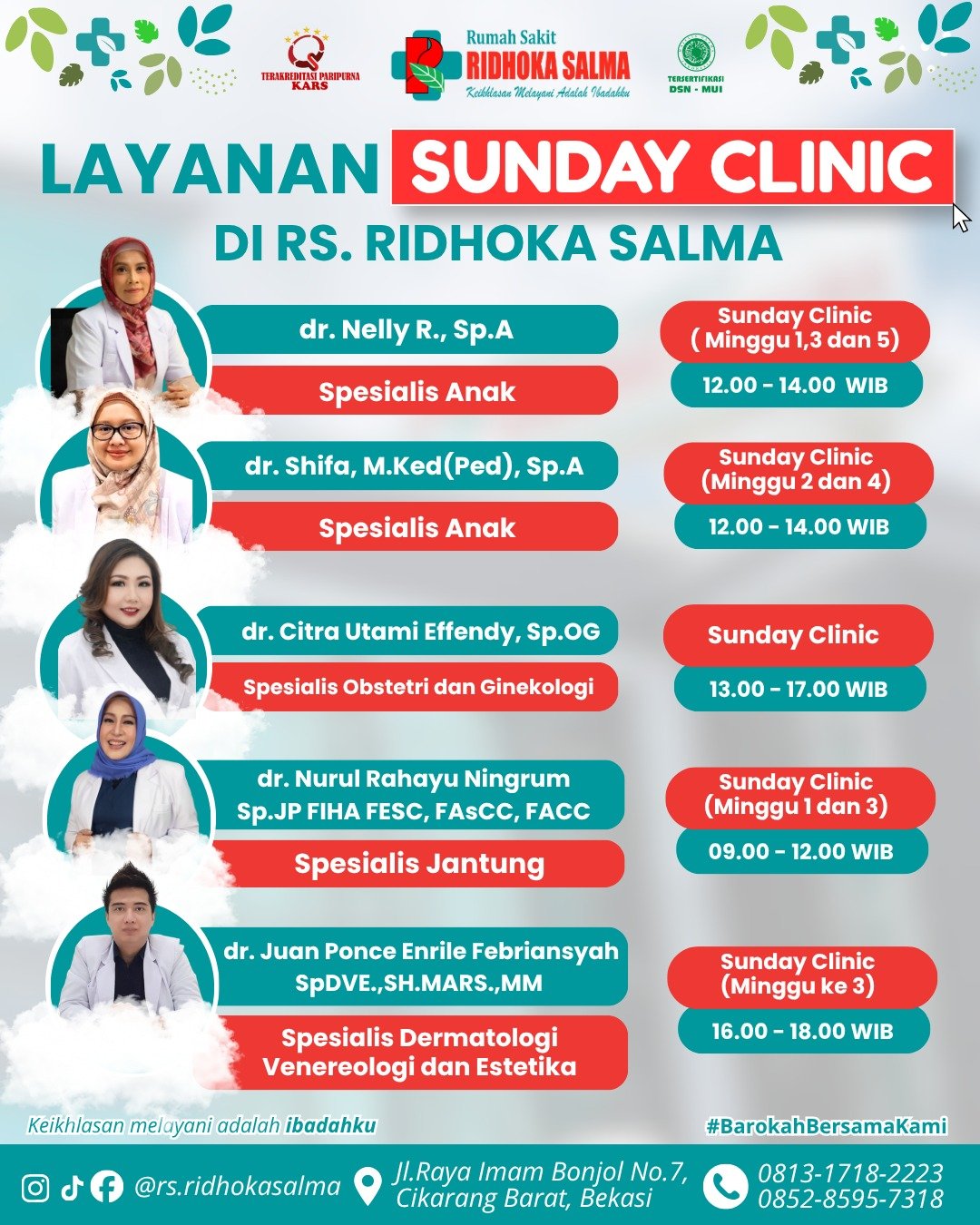 Paket Poliklinik Sunday Clinic